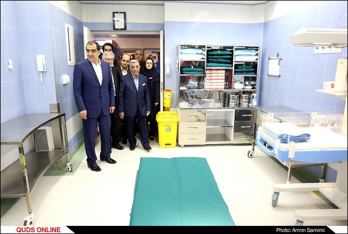 افتتاح بیمارستان تخصصی و زایشگاه مادر