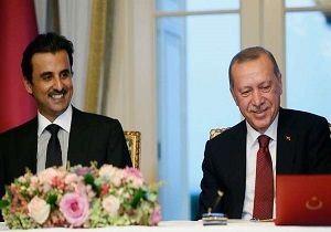 امضای چندین توافقنامه‌ همکاری میان امیر قطر و اردوغان در آنکارا

