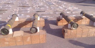 کشف چندین موشک "تاو" آمریکایی در مقر تروریست‌ها در جنوب سوریه +تصاویر
