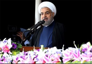 روحانی:  آمریکا اگر بخواهد جلوی صادرات نفت ایران را بگیرد نفتی از خلیج‌فارس صادر نخواهد شد