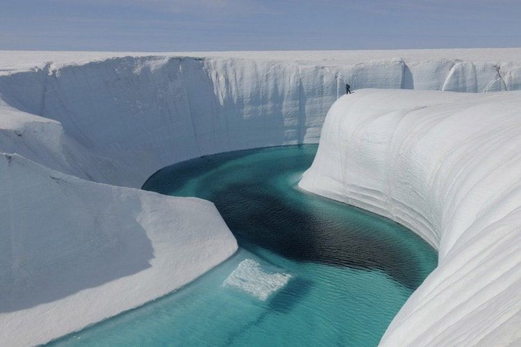 افزایش ناگهانی میزان ذوب شدن یخ‌های گرینلند