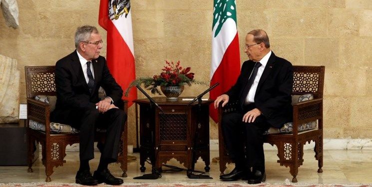 سوریه و تهدیدات تل‌آویو در رأس رایزنی‌ رئیس‌جمهور اتریش با همتای لبنانی
