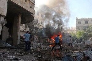 ۲۰ کشته و زخمی در پی انفجاری در شمال حلب