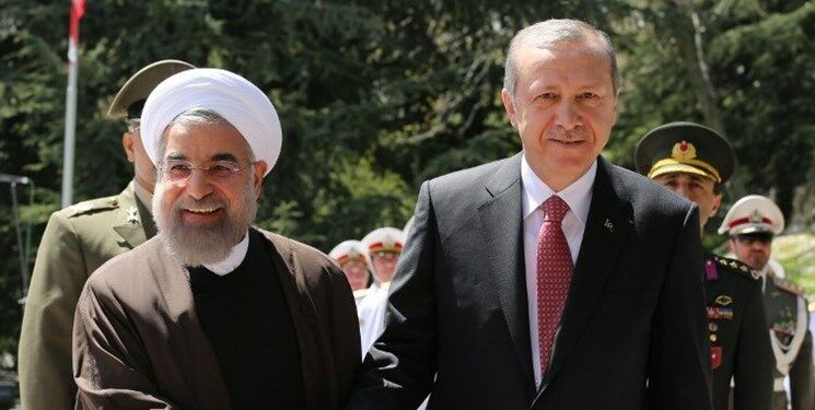  استقبال رسمی اردوغان از روحانی


