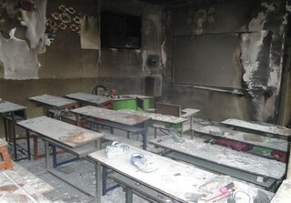 کوتاهی‌های صورت گرفته درحادثه آتش‌سوزی مدرسه زاهدان بررسی شد