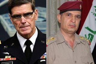 گفتگوی تلفنی فرمانده نیروهای مرکزی ارتش آمریکا با رئیس ستاد ارتش عراق