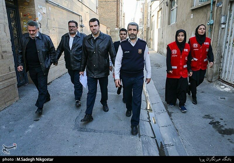 بازدید  ۴۴۰ آتش‌نشان از ۲۱ هزار ساختمان ناایمن در تهران