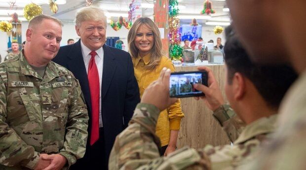 ترامپ دیدار با نظامیان را با کارزار انتخاباتی اشتباه گرفته است