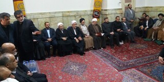 برگزاری مراسم ترحیم آیت‌الله شاهرودی در مسجد ارگ تهران