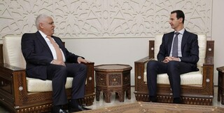 فالح الفیاض با بشار اسد دیدار کرد
