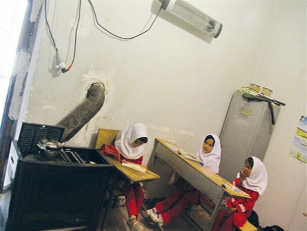 آموزش و پرورش خراسان رضوی لیست مدارس  فاقد  گاز کشی را اعلام کند