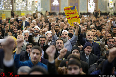 بزرگداشت حماسه 9 دی در مشهد مقدس 