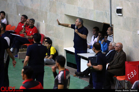دیدار تیم های والیبال پیام مشهد و خاتم اردکان/ گزارش تصویری