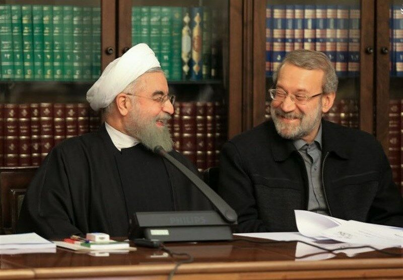 رئیس جمهور از تلاش‌ها و خدمات علی لاریجانی تقدیر کرد