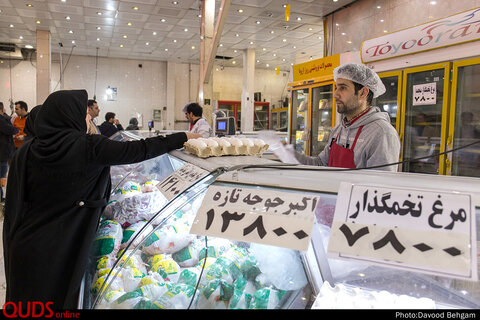 بازدید دستگاه های نظارتی از بازار مرغ گوشت مشهد / داوود بهگام