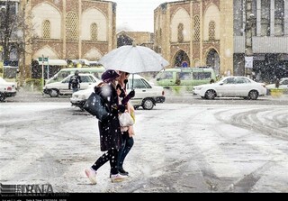 آغاز موج جدید بارش"برف و باران" در ۱۲ استان