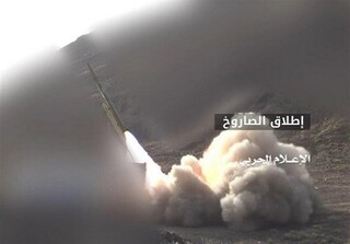 شلیک موشک "بدر۱-P" به مواضع مزدوران عربستان در غرب تعز