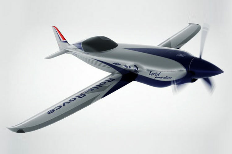 ساخت سریع ترین هواپیمای الکتریکی جهان توسط رولز رویس