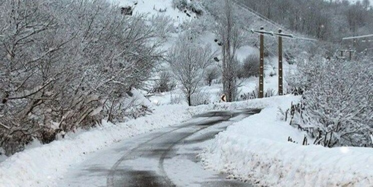 مناطق کوهستانی و سردسیر قزوین با بارش برف همراه است