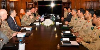 صلح افغانستان محور دیدار فرمانده ارتش پاکستان با مقامات ارشد ارتش آمریکا