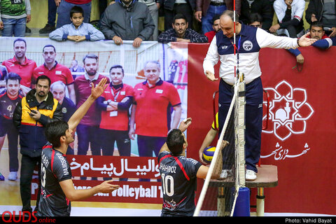 مسابقه لیگ برتر والیبال، پیام مشهد و عقاب نهاجا تهران