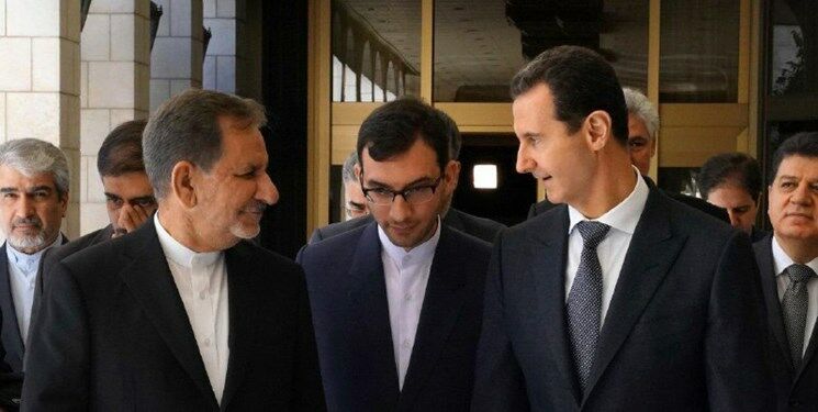 اسد: قدردان رهبر معظم، دولت و ملت ایران هستیم/ جهانگیری: پیام حضور ما پایان جنگ در سوریه است