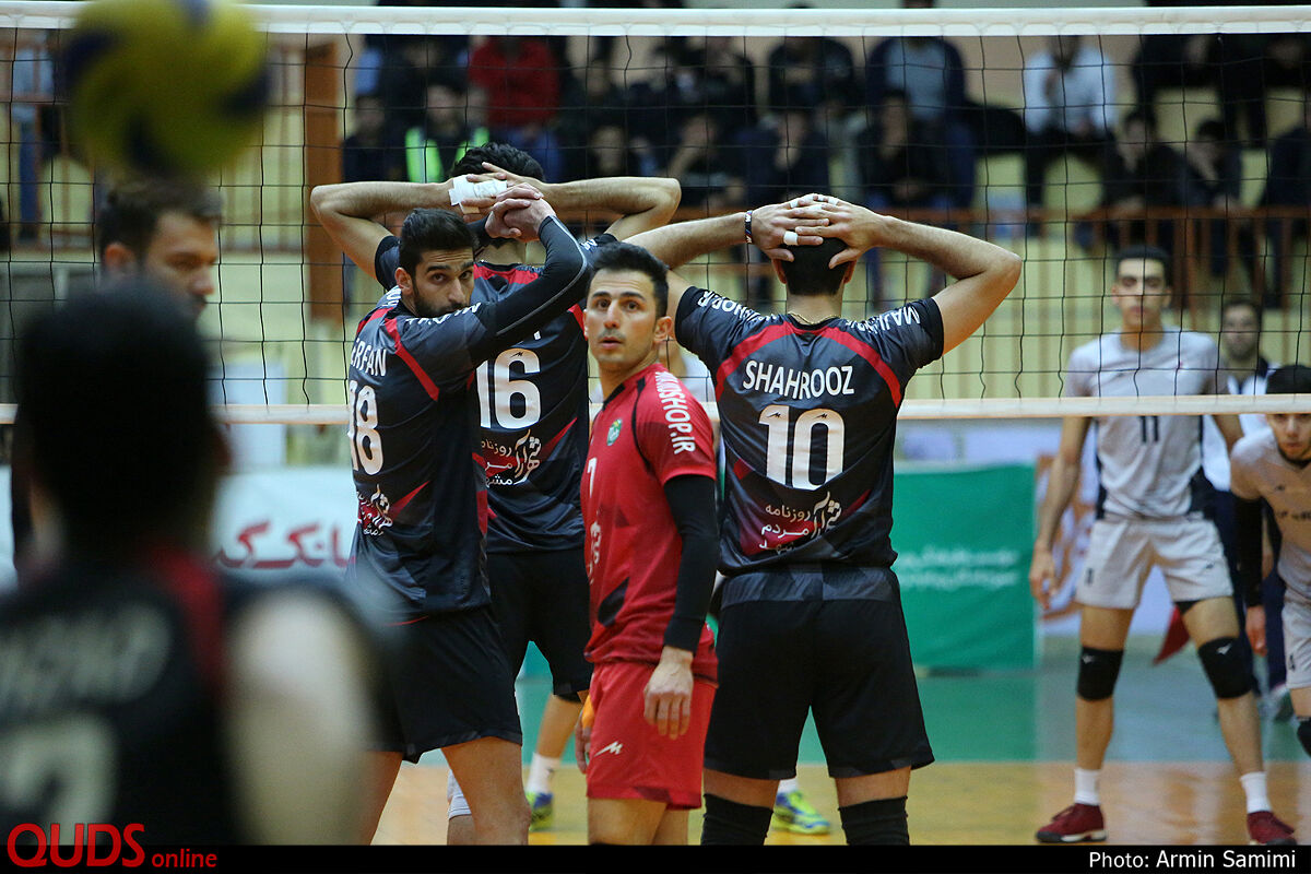 پیروزی تیم والیبال پیام مشهد مقابل فولاد سیرجان ایرانیان