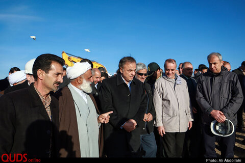 افتتاح پروژه های گازرسانی در حیدریه