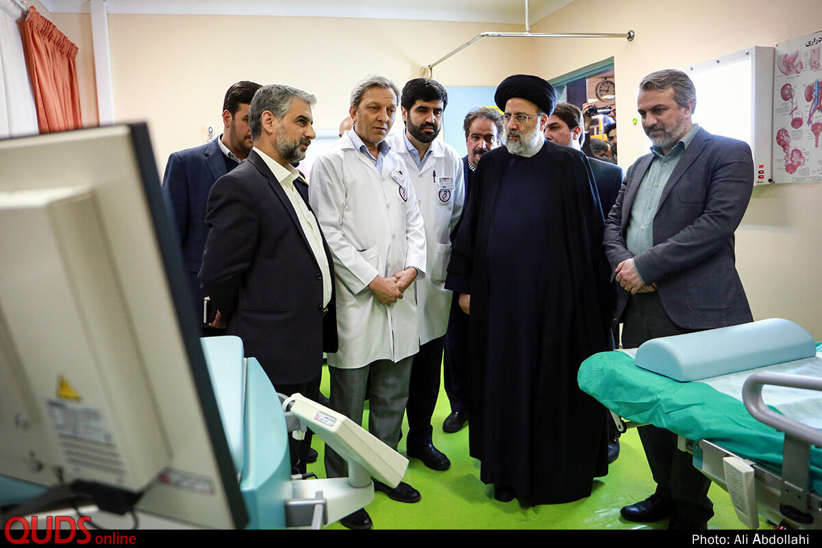 افتتاح بخش‌های جدید بیمارستان رضوی