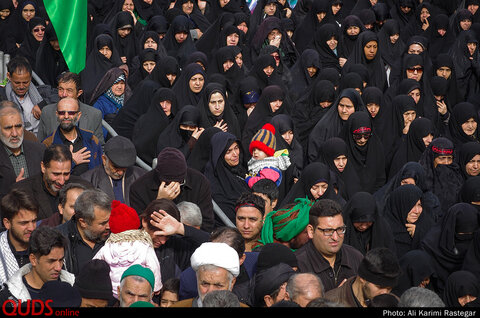 اجتماع عظیم عزاداران فاطمی در مشهد
