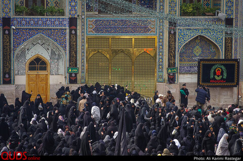 اجتماع عظیم عزاداران فاطمی در مشهد
