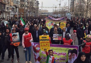 نمایش بلوغ سیاسی البرزی‌ها در جشن چهل‌سالگی انقلاب اسلامی