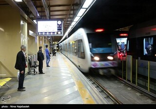 افزایش یک‌ساعته فعالیت خط ۵ متروی تهران