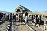 خروج یک قطار مسافربری از ریل در ایالت "بلوچستان" پاکستان + تصاویر