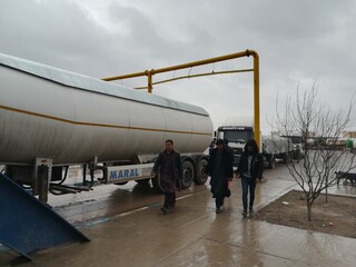 معطلی ۷۰۰ کامیون ترانزیت در مرز دوغارون برای ورود به افغانستان