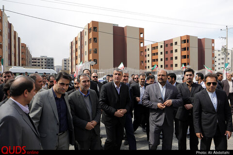 بهره برداری از 2261 واحد مسکن مهر با حضور وزیر راه و شهرسازی در خراسان رضوی
