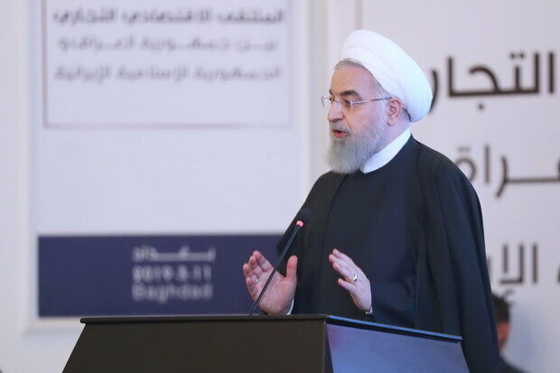 روحانی: توافقات امروز ایران و عراق مبنای خوبی برای فعالیت بازرگانان است