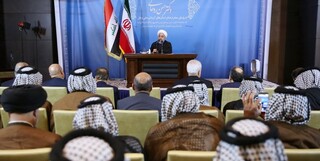 روحانی: دو ملت ایران و عراق کاملا متحدند و هیچ قدرتی نمی‌تواند این امت واحده را از هم جدا کند