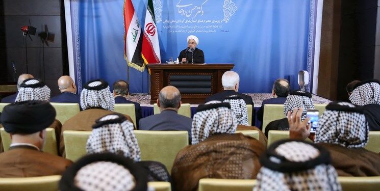 روحانی: دو ملت ایران و عراق کاملا متحدند و هیچ قدرتی نمی‌تواند این امت واحده را از هم جدا کند