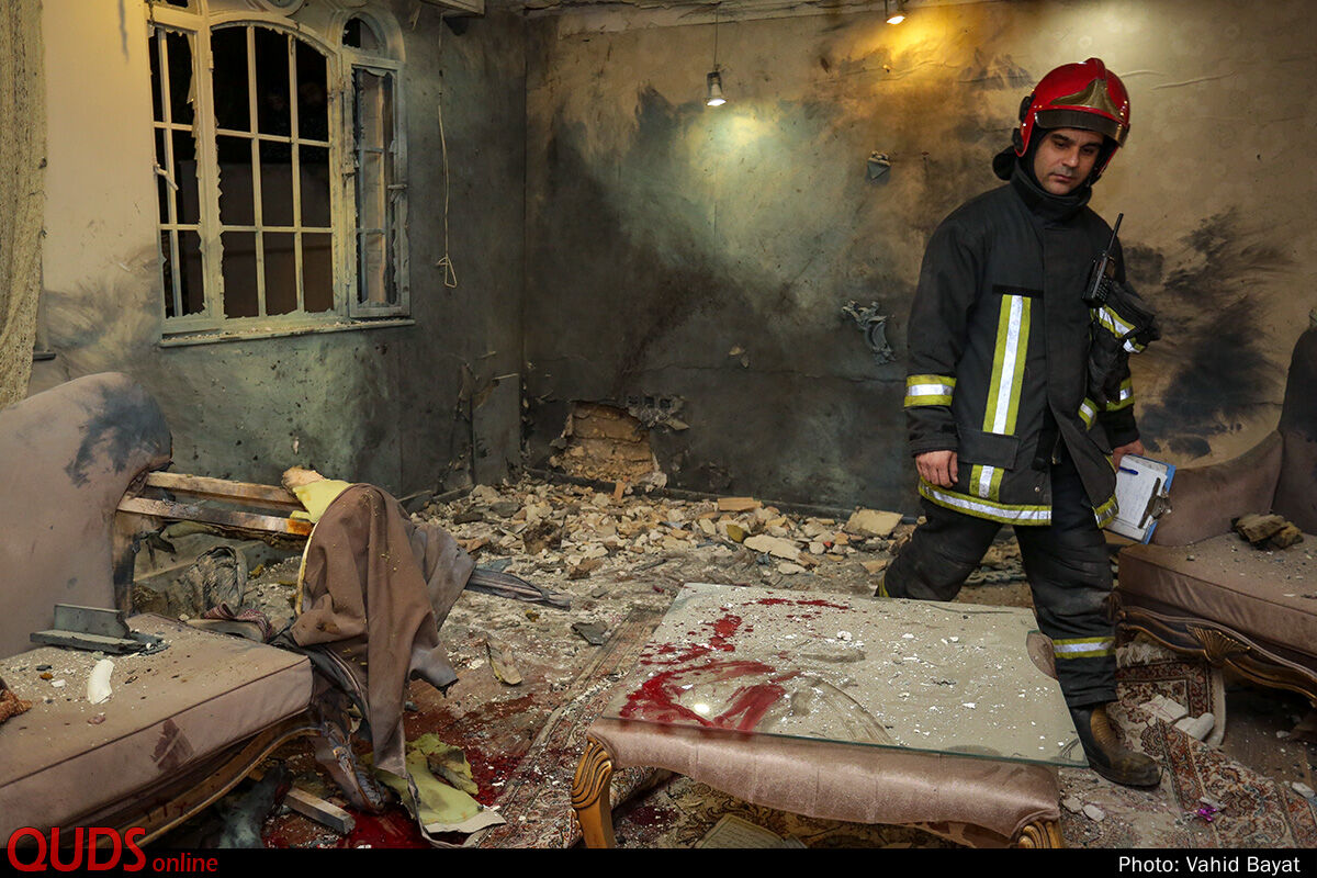 انفجار یک منزل مسکونی در مشهد