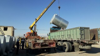 ارسال تانکر آب شرب به سیل‌زدگان استان سیستان و بلوچستان