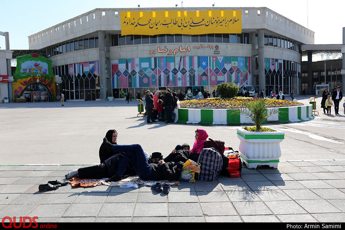 عکس پایانه مسافربری مشهد