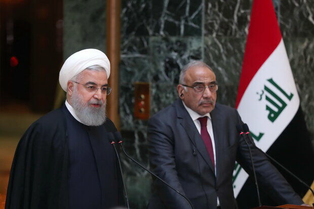 روحانی: امیدواریم شاهد توسعه روابط ایران و عراق در آینده باشیم