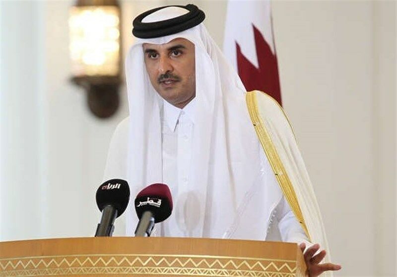 امیر قطر: دخالت‌های خارجی بحران سوریه را تشدید کرد