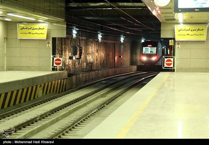  بخش جنوبی خط ۶ متروی تهران با حضور رئیس جمهور افتتاح شد
