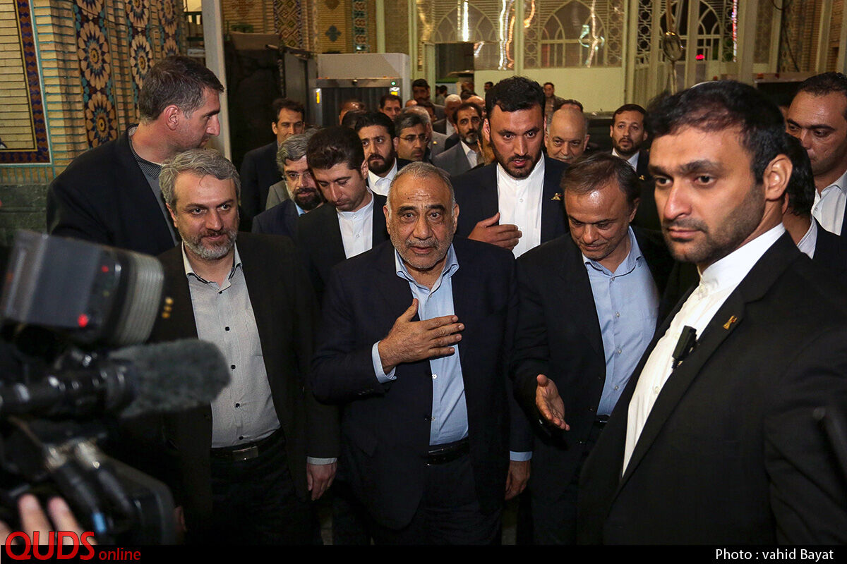 سفر نخست وزیر عراق به مشهد ‎
