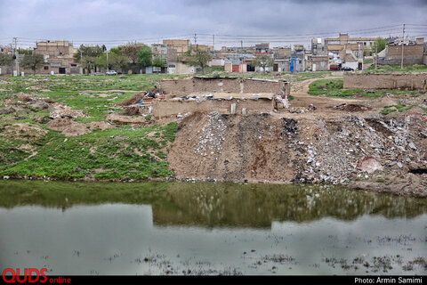 اخطار تخلیه به دلیل وقوع سیل به اهالی محله اسماعیل آباد مشهد
