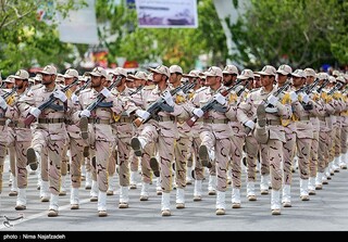 رژه نیروهای ارتش شمال شرق کشور در مشهد آغاز شد