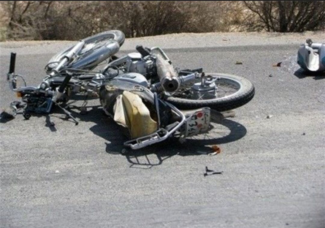 جان باختن دو شهروند مشهدی در سانحه موتورسیکلت 