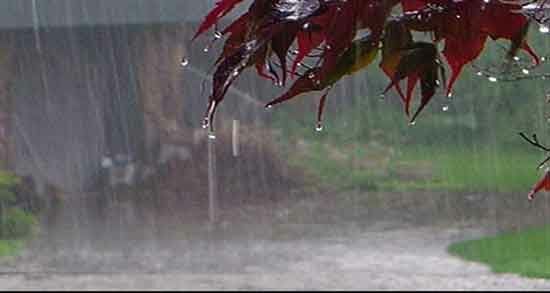 بارشهای رگباری در نیمه شمالی خراسان رضوی رخ می‌دهد